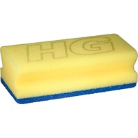 HG Éponge sanitaire bleue/jaune, Détergent Jaune/Bleu