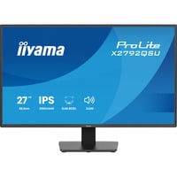 iiyama ProLite X2792QSU-B1 27" Moniteur Noir, 1x DisplayPort, 1x HDMI, 2x USB-A, 120 Hz