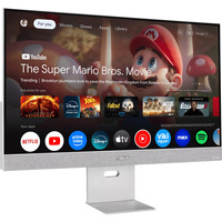 ASUS Moniteur intelligent ZenScreen MS32UC 31.5" 4K UHD Argent, HDMI, DisplayPort, 2x USB-A, USB-C