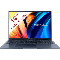ASUS VivoBook 16X (M1603QA-MB073W) 16" PC portable Bleu-gris | Ryzen 7 5800H | RX Vega 7 | 16 Go | SSD 512 Go