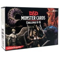 Asmodee Dungeons & Dragons - Monster Cards: Challenge 6-16, Jeu de cartes Anglais