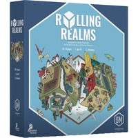 Asmodee Rolling Realms,  Jeux de société Anglais, 1 - 6 joueurs, 30 minutes, 14 ans et plus