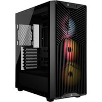 Corsair 3200D RS ARGB Black boîtier midi tower Noir | 1x USB-A | 1x USB-C | RGB | Verre Trempé