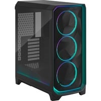 Fractal Design Meshify 3 Ambience Pro RGB Light Tint boîtier midi tower Noir | 2x USB-A | 1x USB-C | RGB | Verre Trempé