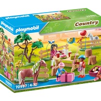 PLAYMOBIL Country - Décoration de fête avec poneys, Jouets de construction 70997