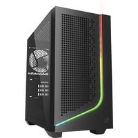 Sharkoon J1000 ARGB boîtier midi tower Noir | 3x USB-A | RGB | Verre Trempé
