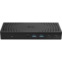 i-tec USB 3.0/USB-C/Thunderbolt, 3x 4K Gen 2, Station d'accueil Noir