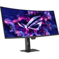 ASUS ROG Strix QD-OLED XG34WCDG 34" Moniteur UltraWide gaming incurvé Noir, 2x HDMI, DisplayPort, 3x USB-A, USB-B, USB-C, 175 Hz