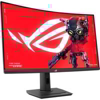 ASUS ROG Strix XG32WCS 32" Moniteur gaming incurvé Noir, HDMI, DisplayPort, USB-C, 180 Hz