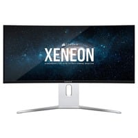 Corsair XENEON 34WQHD240-C QD-OLED 34" Moniteur UltraWide gaming incurvé  Blanc, 2x HDMI, DisplayPort, 4x USB-A, 2x USB-C, 240 Hz