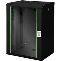 Digitus Armoire murale Unique 600x450 16U, Armoire informatique Noir