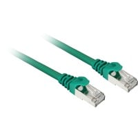 Sharkoon Câble réseau RJ-45 S/FTP Cat.7a Vert, 10 mètres, câble brut