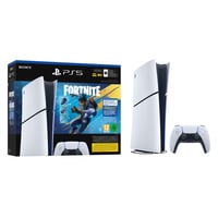 Sony PlayStation 5 Digital Edition (Slim) - 825 Go - Fortnite Flowering Chaos Bundle, Console de jeu Blanc/Noir