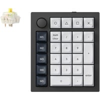 Keychron pavé numérique Noir/Blanc, Gateron Jupiter Banana