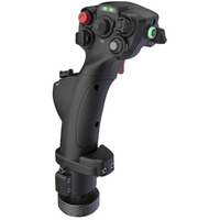 MOZA MHG Flightstick , Manette de jeu Noir, USB, capteurs Hall-effect, RGB
