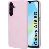 Mobiparts Samsung Galaxy A16 - Slim Line MagSafe Case, Housse smartphone Rose