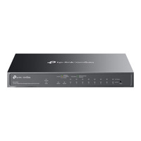 TP-Link Omada ES210GMP Easy Managed Switch Gigabit 10 ports Noir, 8x PoE+, 1x Gigabit SFP