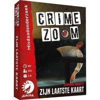 Asmodee Zoom sur le crime: Sa dernière carte, Jeu de société Néerlandais, 1 - 6 joueurs, 60 minutes, 12 ans et plus