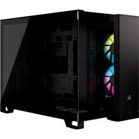 Corsair iCUE LINK 2500X RGB boîtier mini tower Noir | 2x USB-A | 1x USB-C | RGB | Verre Trempé