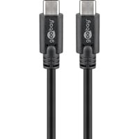 goobay OS2 câble à fibres optiques simplex LC-SC Noir, 3 mètres