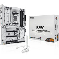 ASUS B850 MAX GAMING WIFI W carte mère socket AM5 2.5Gb-LAN, Wi-Fi 6E, BT, Sound, ATX