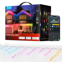 Govee Icicle Lights, 10 mètres, Lampe Blanc, Matter