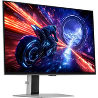 Samsung Odyssey OLED G6 G60SF 27" Moniteur gaming Argent, 1x DisplayPort, 2x HDMI, 2x USB-A, 500 Hz
