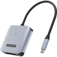 Sitecom USB-C CardReader CF Express type B, Lecteur de carte Gris/Noir