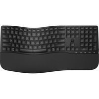HP Clavier sans fil ergonomique 680 Noir, Layout BE, Plunger