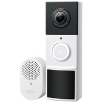TP-Link Tapo D210, Lame Noir, Blanc, IP65, 150°, IR, Mur, Tapo Care Cloud Storage Services