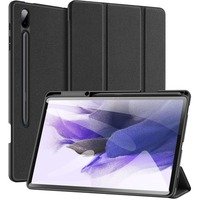Dux Ducis Galaxy Tab S8 Plus/ S7 Plus / S7 FE, Housse pour tablette Noir