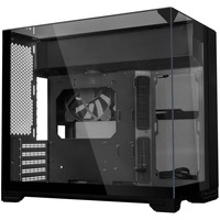 Lian Li O11 Vision-M boîtier mini tower Noir | 2x USB-A | 1x USB-C | Verre Trempé