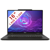 MSI Venture 16 AI (A2HMG-069BE) 16" PC portable  Gris | Core Ultra 7 255H | Iris Xe | 32 Go | 512 Go SSD
