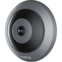 Reolink FE-P Panorama 360° Fisheye, Caméra de surveillance Gris foncé, 6 MP, PoE