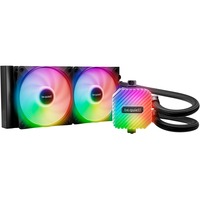 be quiet! Light Loop 240 mm ARGB, Watercooling Noir, 240 mm, noir, socket Intel et AMD, ARGB, Refroidisseur de liquide tout-en-un, 12 cm, 105,1 m³/h, Noir