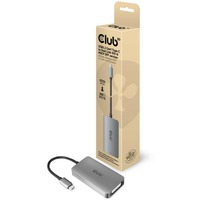Club 3D CAC-1510-A, Adaptateur Gris/Noir