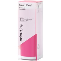 Cricut Joy Smart Vinyl - Permanent - Mat Party Pink, Découpe de vinyle rose fuchsia, 122 cm