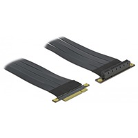 DeLOCK 85766 carte et adaptateur d'interfaces Interne PCIe, Carte de montage PCIe, PCIe, Noir, 0,3 m, 1 pièce(s)