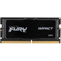 Kingston FURY 8 Go DDR5-4800, Mémoire vive Noir,  KF548S38IB-8, Impact, XMP