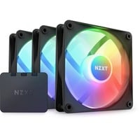 NZXT F120 RGB Core ventilateurs de boîtier Noir, 3 pièces, 120 x 120 x 26 mm, PWM, contrôleur inclus