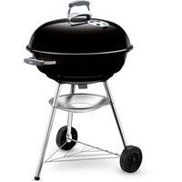 Weber Compact Noir barbecue au charbon de bois Noir, 1 zone(s), Sol, Noir, Rond, Aluminium, 570 x 570 mm