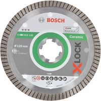 Bosch 2 608 615 132 accessoire pour meuleuse d'angle Disque de coupe Disque de coupe, pierre, Carrelage, Bosch, 2,22 cm, 12,5 cm, 1,4 mm