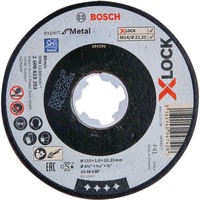 Bosch 2 608 619 252 accessoire pour meuleuse d'angle Disque de coupe Disque de coupe, Métal non Ferreux, Tuyau, Profil, Acier, Bosch, 2,22 cm, 11,5 cm, 1,6 mm