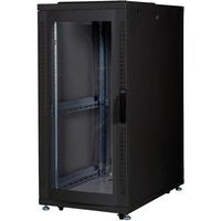 Digitus Armoire serveur de série Unique - 600 x 1 000 mm (lxp), Armoire informatique Noir, Rack autonome, 26U, 1000 kg, Noir