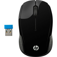 HP 200 Wireless, Souris Noir