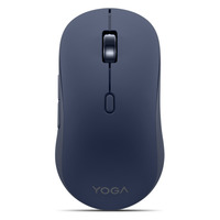 Lenovo Yoga Silent Bluetooth Mouse, Souris Bleu foncé, Bluetooth 5.3, 4000 DPI, silencieuse
