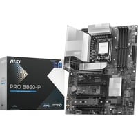 MSI PRO B860-P carte mère socket 1851 Noir/Argent, RAID, 5Gb-LAN, Sound, ATX