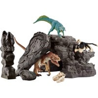 Schleich Dinosaures - Dinoset avec tanière, Figurine 
