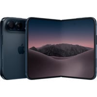 Apple iPhone Duo smartphone pliable Bleu foncé | 256 Go | iOS 27 | Dual-eSIM