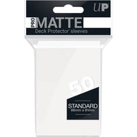 Asmodee PRO-Matte Standard Deck, Étui de protection Blanc, 50 pièces